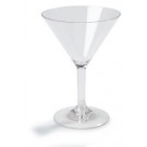 Plastic Martini Glasses