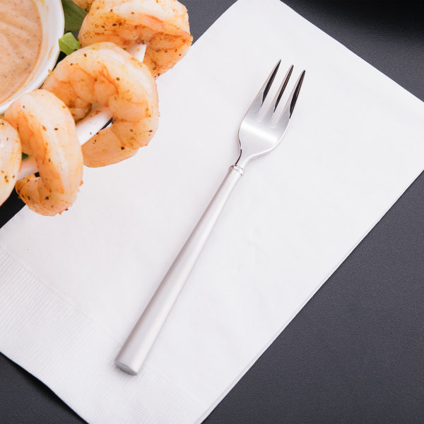 World Tableware 992 029 Cimarron 5-7/8" Cocktail Fork - 18/8 Stainless (Case of 36)