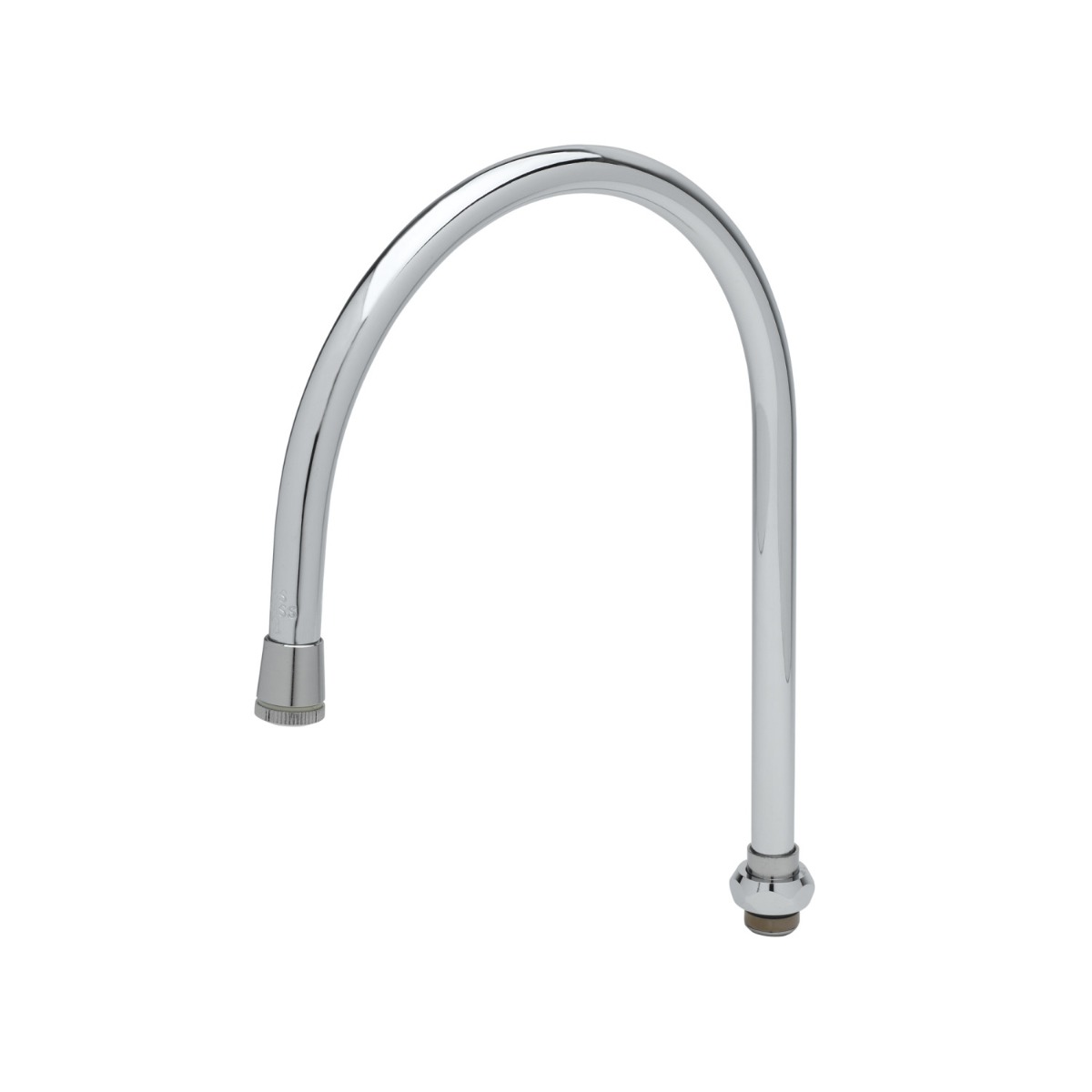 T&S Brass 135X Gooseneck 12" Swivel Nozzle NSF