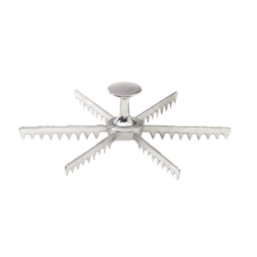 Royal Industries ROY PMT 8 Cast Aluminum Pie/Cake Marker, 8-Cut