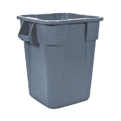 Rubbermaid FG353600GRAY Square Brute Container, 40 Gallons, Gray