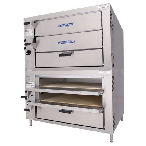 Bakers Pride GP52 Countertop Deck Oven, 4-Deck, Gas