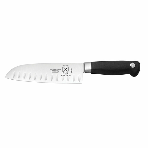 Mercer Culinary M20707 Genesis® Santoku Knife, 7", Granton Edge