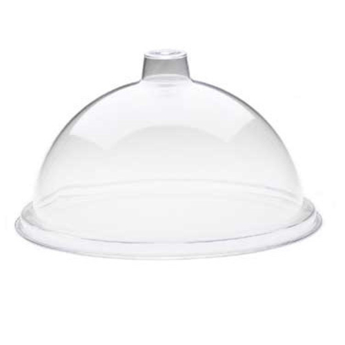 Cal-Mil 311-7 Acrylic Dome Type Gourmet Cover, 7"X4", Clear