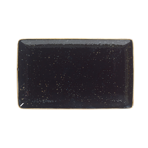 Steelite 12090550 Craft Rectangular Platter, 10-5/8"X6-1/2", Licorice (Case of 6)