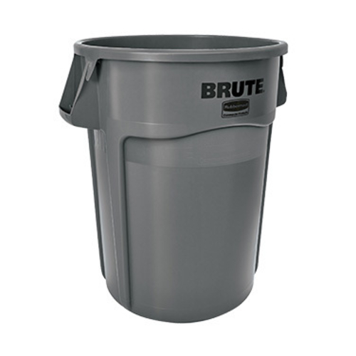 Rubbermaid FG264360GRAY Vented Brute Container, 44 Gallon, Gray