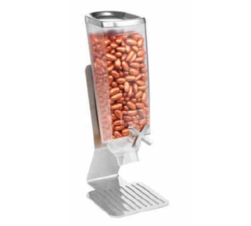 Rosseto EZ513 EZ-PRO Tabletop Single S/S Dry Product Dispenser - 1 Gallon