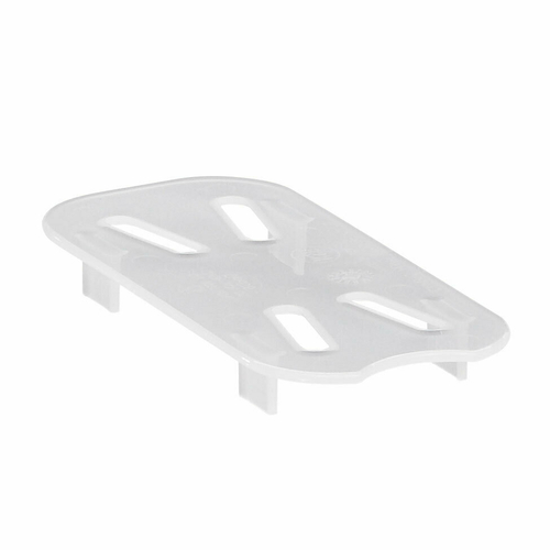 Cambro 90PPD190 Food Pan Drain Shelf, 1/9 Size, Translucent