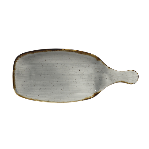 Churchill SPGSPDLH1, Stonecast Serving Paddle, 11-1/8"X4-3/4", Peppercorn Grey (Case of 6)