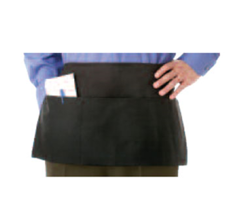 John Ritzenthaler 605PS-BK Chef Revival 3 Pocket Waist Apron