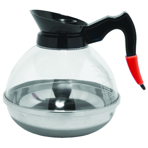Service Ideas PCB18 Coffee Server, 1.8L, Plastic with Stainless Steel Base