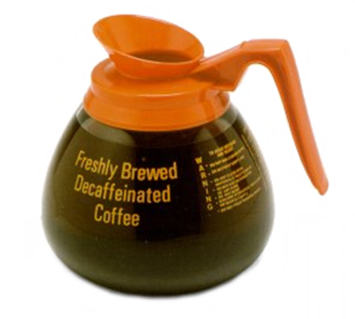 Bloomfield DCF8901O24 Decaf Glass Decanter, Orange Handle