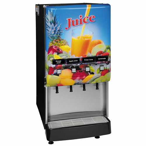 Bunn-o-Matic 37300.0004 Silver Series 4-Flavor Cold Beverage System
