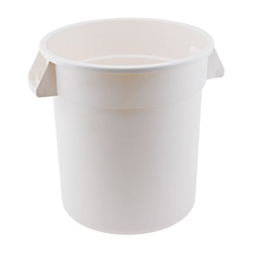 Winco PTC-10W Heavy Duty 10 Gallon Trash Can