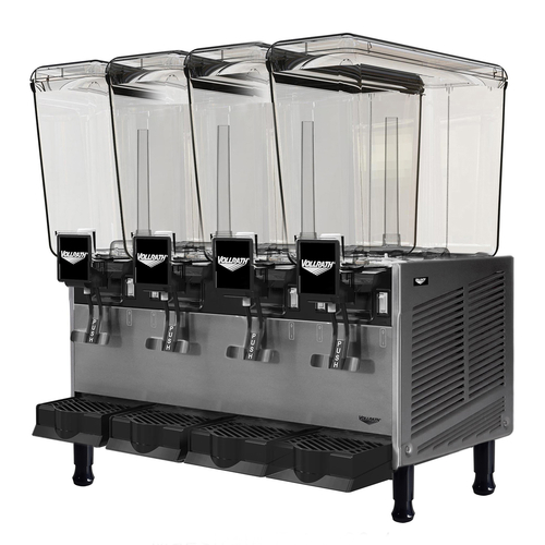 Vollrath VBBE4-37-F Pre-Mix Refrigerated Beverage Dispenser, (4) 5.3 Gallon Bowls