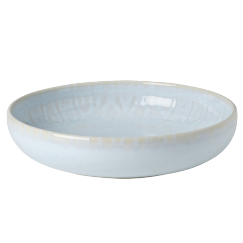 Mikasa 5308771 Skye 39oz Stoneware Coupe Bowl, Aqua
