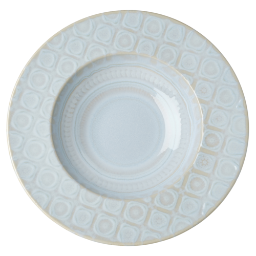 Mikasa 5308772 Skye 16oz Stonecast Coupe Bowl, Aqua