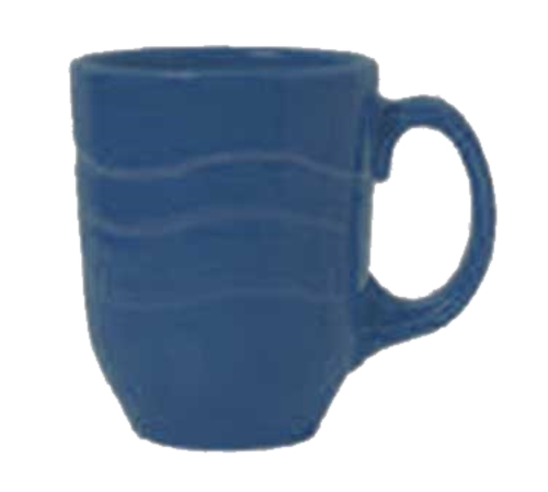 Libbey 903032004 Cantina 11oz Carved Mug, Blueberry (Case of 12)