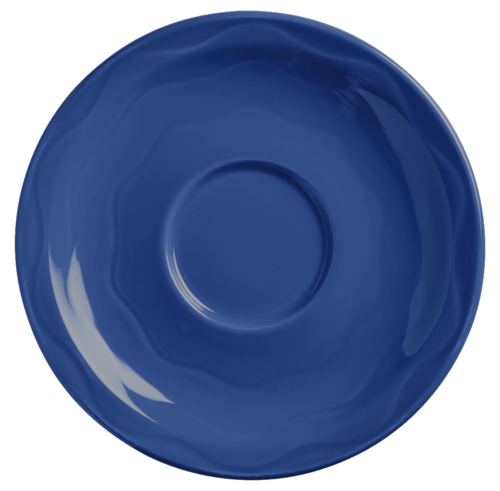 Libbey 903032201 Cantina 6-1/4" Carved Saucer, Blueberry (Case of 12)