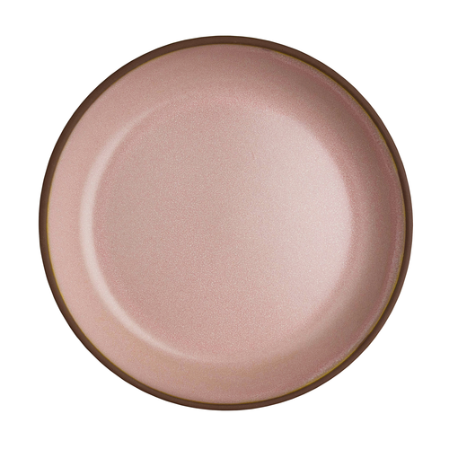 Steelite 6215RT000 Maham Studio Deep Plate, 10oz, Pink Peppercorn
