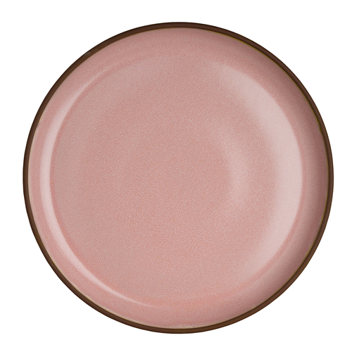 Steelite 6215RT002 Maham Studio Round Plate, 9-1/2", Pink Peppercorn