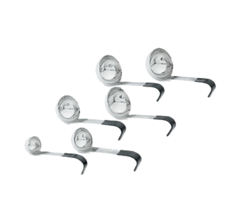 Vollrath 4970620 One-Piece Ladle, 6oz w/ Black Short Handle