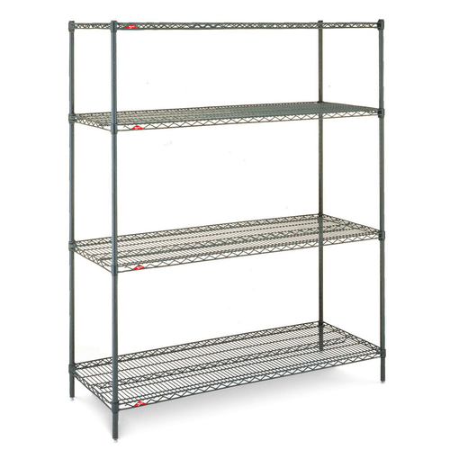 Metro EZ2460NK3-4 Super Erecta Metroseal Convenience Pk Shelving Unit