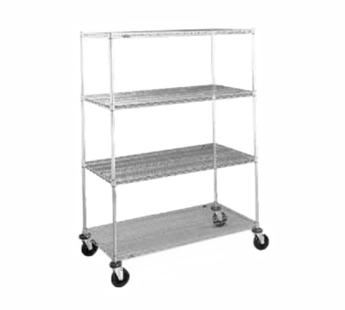 Metro N566BC Super Erecta Mobile 24" x 60" Chrome Shelf Kit