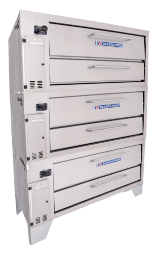 Bakers Pride 353 Convection Flo Deck Oven, Three Decks, Gas