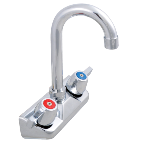 John Boos PBF-4-S-LF-X 3-1/2" Splash-Mounted Low-Lead Economy Faucet