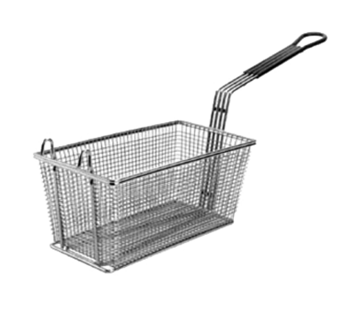 AllPoints Foodservice 2251026 Twin Fry Basket, 12-7/8"X6-1/2"X5-3/8"