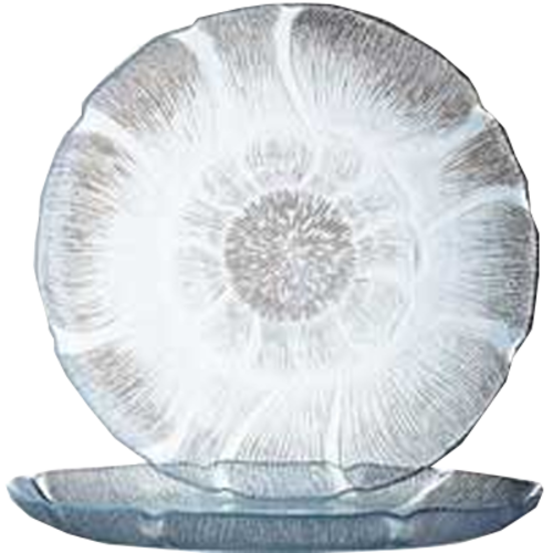 Arc Cardinal J0232 Fleur Dessert Plate, 7-1/2", Clear (Case of 36)