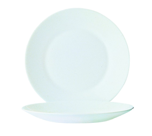 Arc Cardinal 29337 Restaurant White Hospital Heat System Plate, 8-3/4", White (Case of 24)