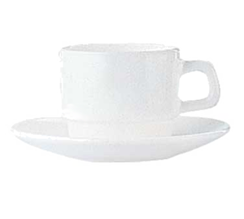 Arc Cardinal 22712 Restaurant White Saucer, 5-7/8", White (Case of 36)