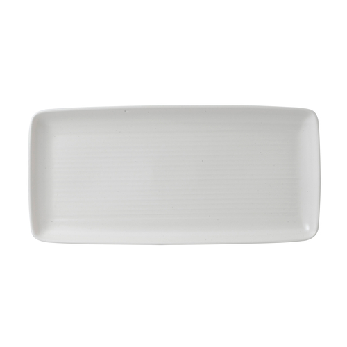 Arc Cardinal EP356 Evo Pearl Rectangular Chef's Tray, 14"X6-1/2", White (Case of 8)