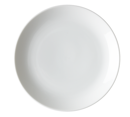 Arc Cardinal FH608 Candour Coupe Plate, 9", White (Case of 24)