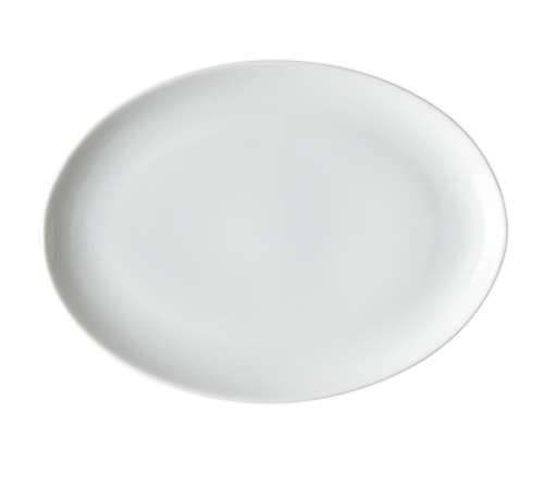 Arc Cardinal FH610 Candour Oval Platter, 12-1/4", White (Case of 12)