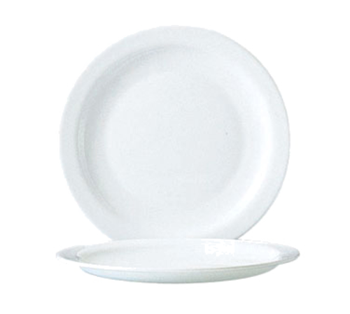Arc Cardinal 57974 Restaurant White Side Plate, 7-1/2", White (Case of 24)