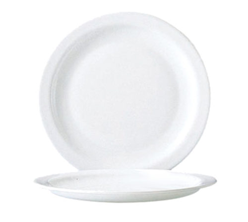 Arc Cardinal 57975 Restaurant White Lunch Plate, 9-1/4", White (Case of 24)