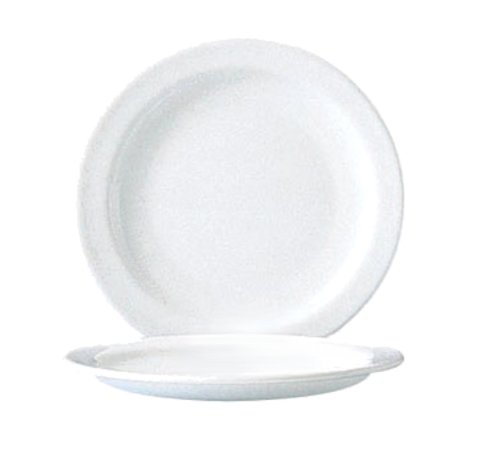 Arc Cardinal 58621 Restaurant WhiteNarrow Rim Plate, 6", White (Case of 24)