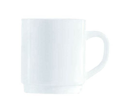Arc Cardinal 64733 Restaurant White Mug, 10oz, White (Case of 36)