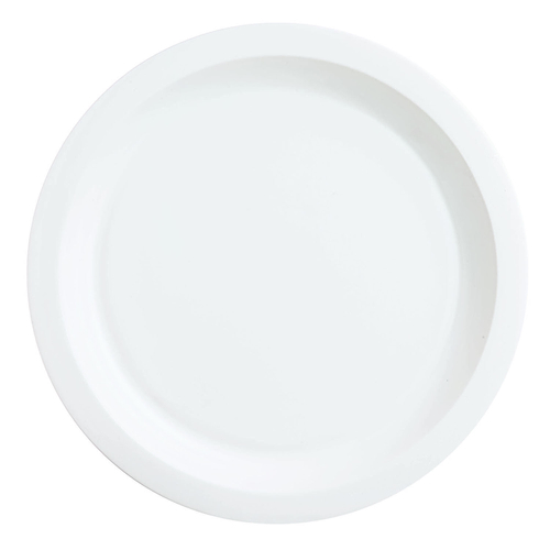 Arc Cardinal L6850 Restaurant White Half Deep Plate, 9-3/4", White (Case of 12)