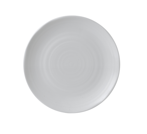 Arc Cardinal FN878 Organic White Coupe Plate, 9", White (Case of 12)