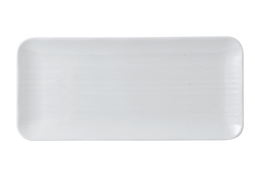 Arc Cardinal FN885 Organic White Coupe Plate, 13-3/4"X6-1/4", White (Case of 6)