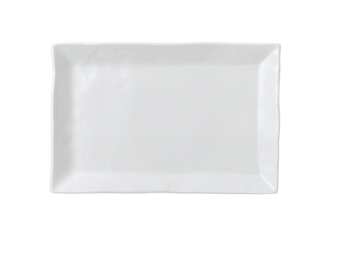 Arc Cardinal FN882 Organic White Rectangular Tray, 11-1/4"X7-3/4", White (Case of 6)