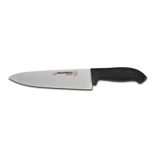 Dexter Russell 24153B (SG145-8B-PCP) SofGrip™ Cook's Knife, 8" Black