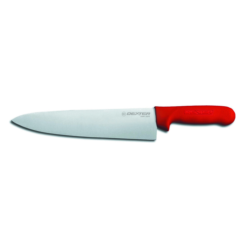 Dexter Russell 12443R (S145-8R-PCP) Sani-Safe® Cook's Knife, 8", Red