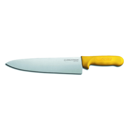 Dexter Russell 12433Y (S145-10Y-PCP) Sani-Safe® Cook's Knife, 10", Yellow