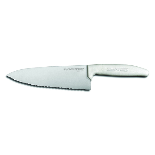 Dexter Russell 12613 (S145-6SC-PCP) Sani-Safe® Cook's Knife, Scalloped, 6"