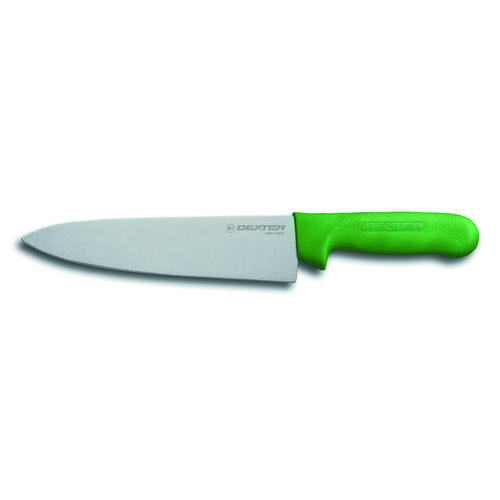 Dexter Russell 12443G (S145-8G-PCP) Sani-Safe® Cook's Knife, 8", Green